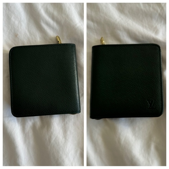 Louis Vuitton Other - Louis Vuitton Taiga Leather Zip Bifold Wallet